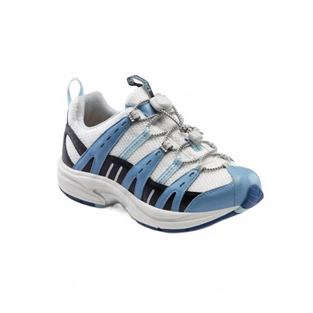NEW DR. COMFORT SHOES women's refresh athletic shoe in blue